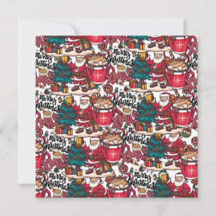 Sweet Holiday Wishes - cute merry christmas Card