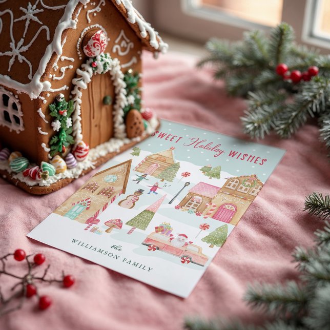 Sweet Holiday Wishes Gingerbread Candy Town (Sweet Holiday Wishes Gingerbread Candy Town)