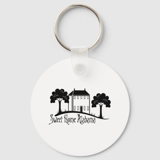 Sweet Home Alabama Key Ring (Front)