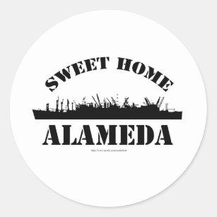 Sweet Home Alameda! Classic Round Sticker