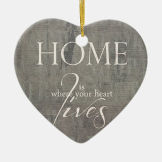 sweet home ceramic tree decoration