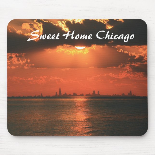 Sweet Home Chicago Mouse Mat (Front)