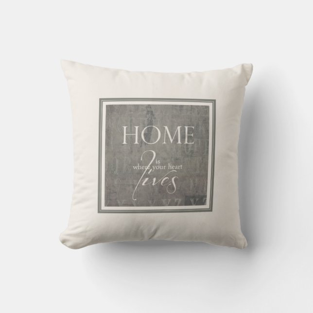 sweet home cushion (Front)