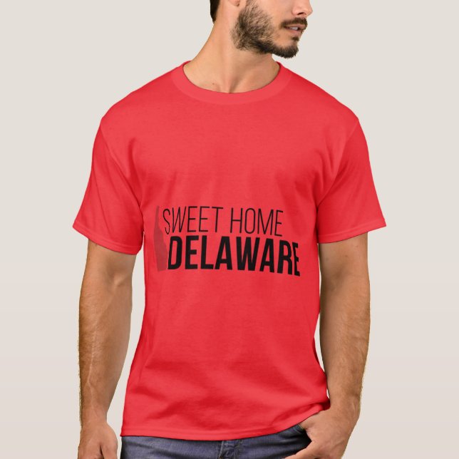 Sweet Home Delaware Oversized T-Shirt (Front)
