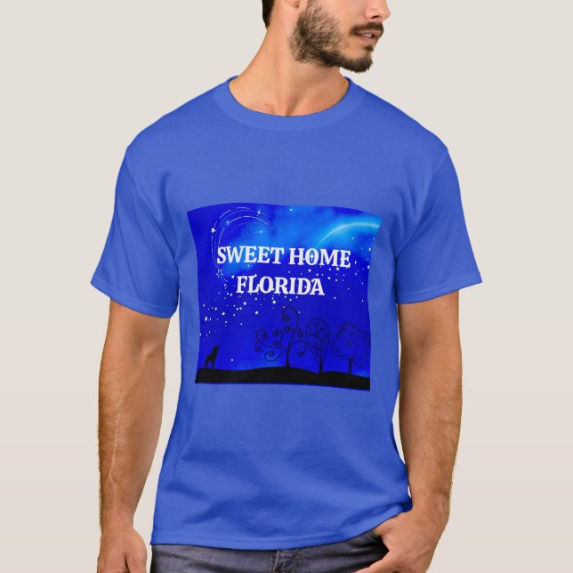 Sweet Home Florida  (dark) T-Shirt (Front)