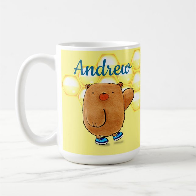 Sweet Honey Bear Coffee Mug (Left)