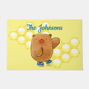 Sweet Honey Bear Doormat