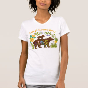 Sweet Honey Bear mama & baby T-Shirt