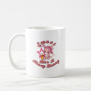 Sweet Honey Pink Bunny Coffee Mug