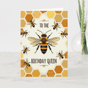 Sweet Honeycomb Bee Card