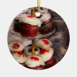 Sweet - How much is that cake in the window Ceramic Tree Decoration