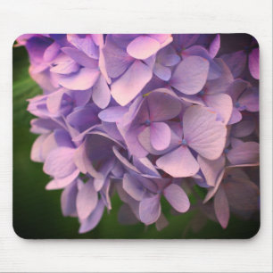 Sweet Hydrangea Flower Petals Mouse Mat
