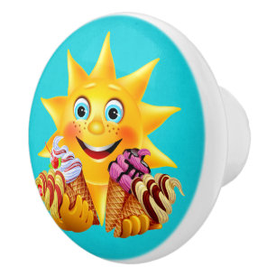 Sweet Ice Cream Drawer Pulls