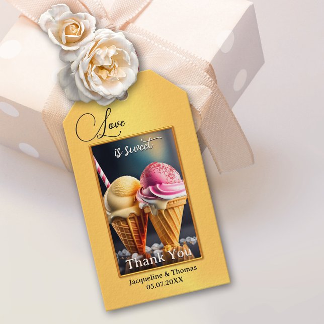 Sweet Ice Cream  Gift Tags (Creator Uploaded)
