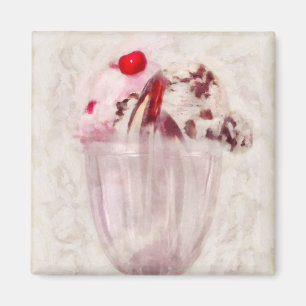Sweet - Ice Cream - Ice cream sundae Magnet