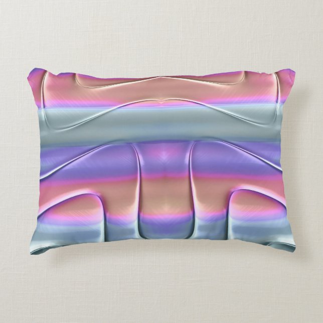 ~ SWEET IN PASTEL ~ Fractal Design ~  Decorative Cushion (Front)
