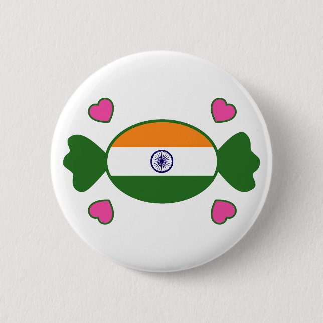 Sweet Indian Button (Front)