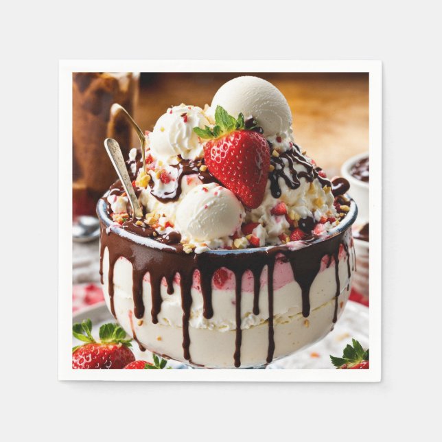 Sweet Indulgence Napkin (Front)