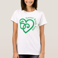 Sweet Irish Lass Celtic Heart Knot  Design