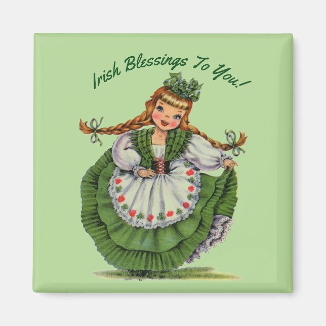 Sweet Irish Miss Magnet (Front)