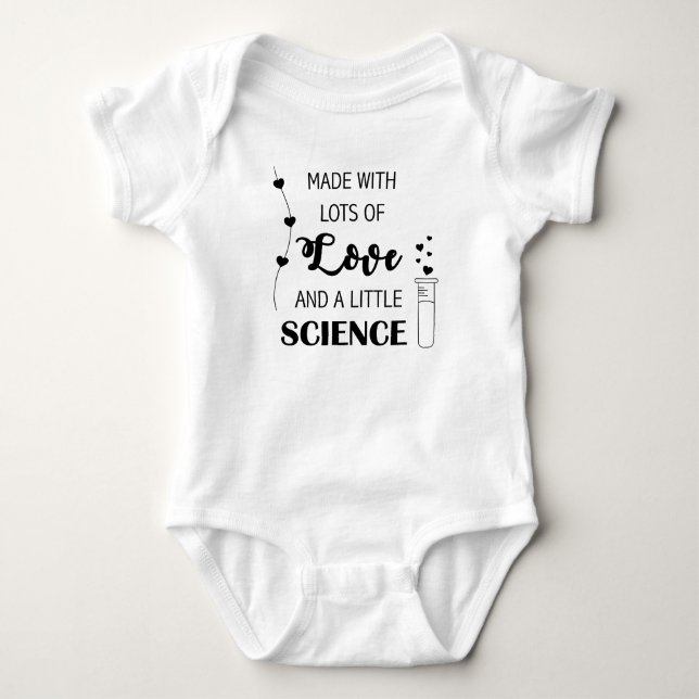 Sweet IVF One Piece Baby Bodysuit (Front)