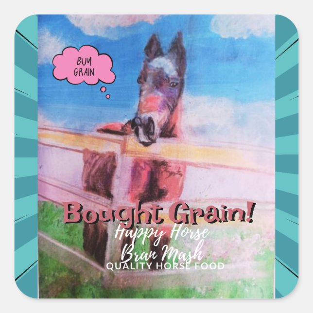 sweet Jamie buy grain comic  Square Sticker (Front)