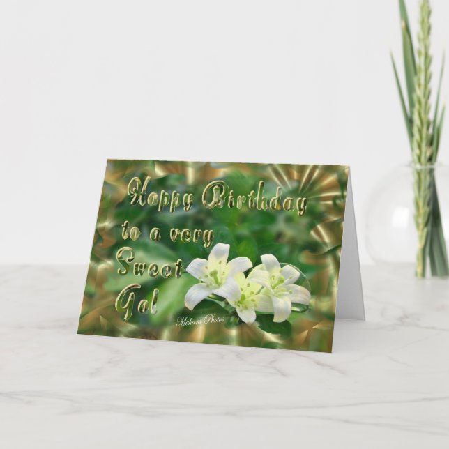 Sweet Jasmine-customise Card (Front)