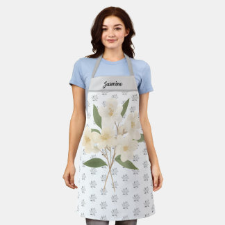 Sweet Jasmine Floral Mother’s Day Gift Apron