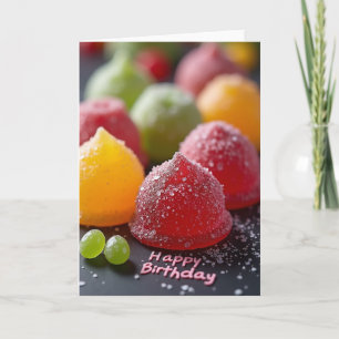 Sweet Jelly Birthday Card