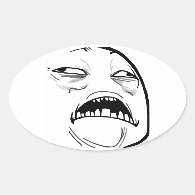 Sweet Jesus Meme - Oval Stickers (Front)