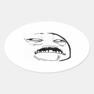 Sweet Jesus Meme - Oval Stickers