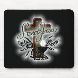 Sweet Jesus Mouse Mat