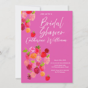 Sweet & Juicy Fruit Party Bridal Shower Invitation