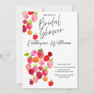 Sweet & Juicy Fruit Party Bridal Shower Invitation