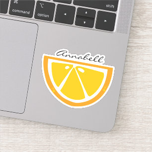 Sweet Juicy Orange Slice Illustration
