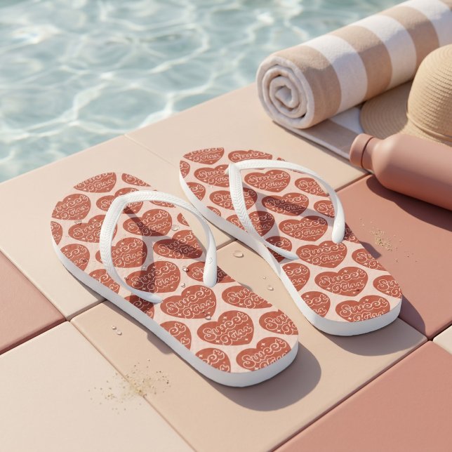 Sweet Kiss Flip Flops (Creator Uploaded)