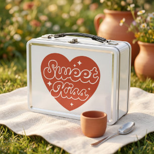 Sweet Kiss Metal Lunch Box
