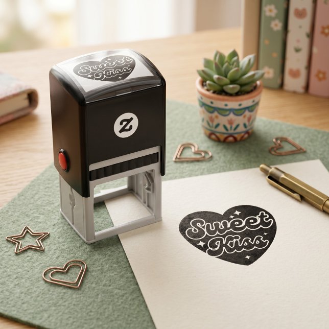 Sweet Kiss Self-inking Stamp (Creator Uploaded)