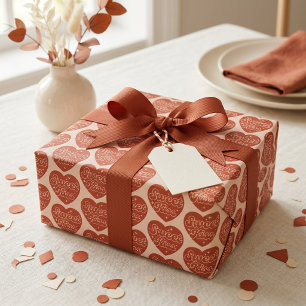 Sweet Kiss Wrapping Paper