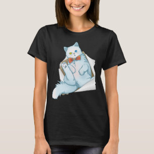 Sweet Kitten Torn Cloth Sweet Kitten Torn Cat Owne T-Shirt