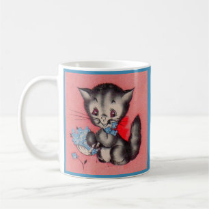 sweet kitty cat coffee mug
