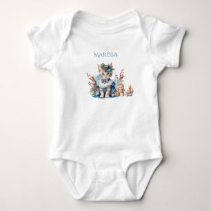 Sweet Kitty Dressed in Victorian Dress - Bodysuit