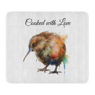 Sweet Kiwi, custom Cutting Board