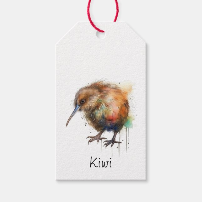 Sweet Kiwi, custom Gift Tags (Front)