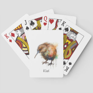 Sweet Kiwi, custom Playing Cards