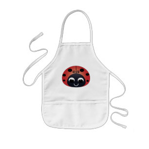 Sweet Ladybug Kids Apron