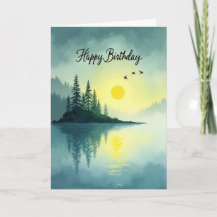 Sweet Lake Scene Card