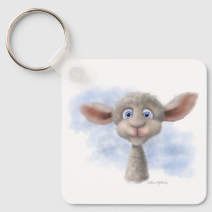 Sweet lamb Cartoon Key Ring