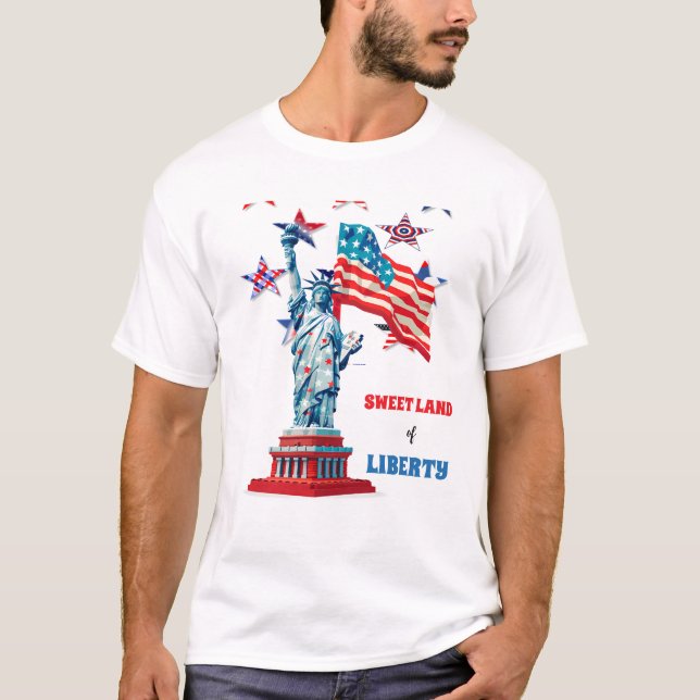 Sweet Land of Liberty Tee (Front)