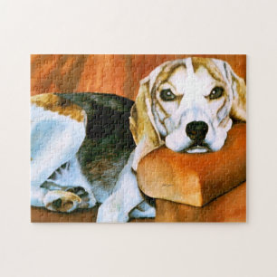 Sweet Lazy Beagle Puzzle